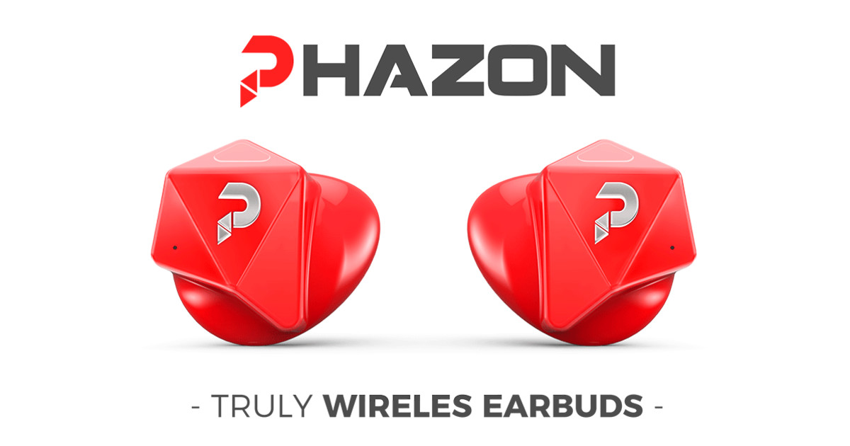 Phazon : Wireless Earbuds Guaranteed Not to Fall | Indiegogo