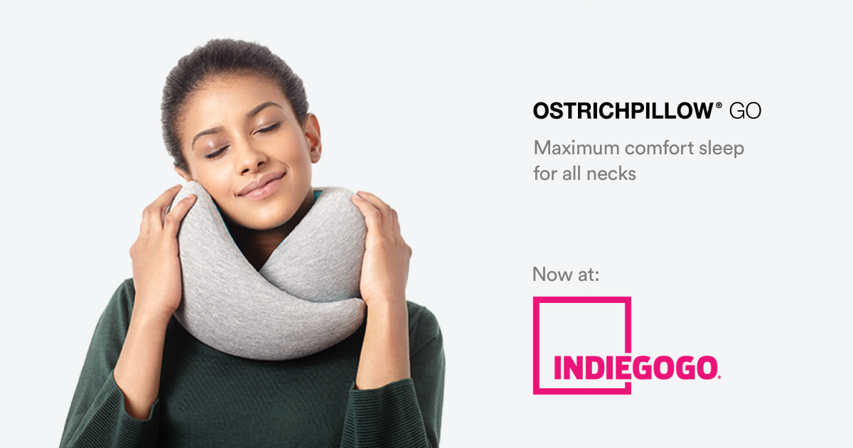 Ostrich Pillow Go Indiegogo