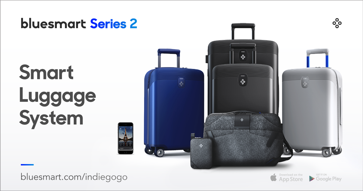 Bluesmart Series 2: Smart Luggage 