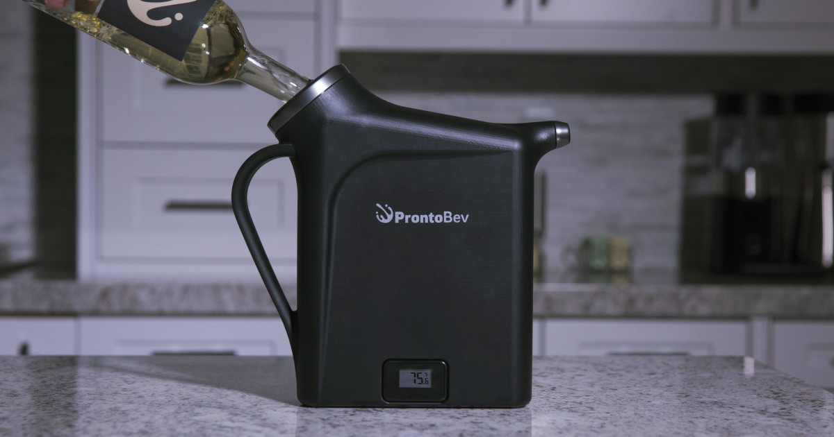 ProntoBev World's Fastest Wine & Beverage Cooler! Indiegogo