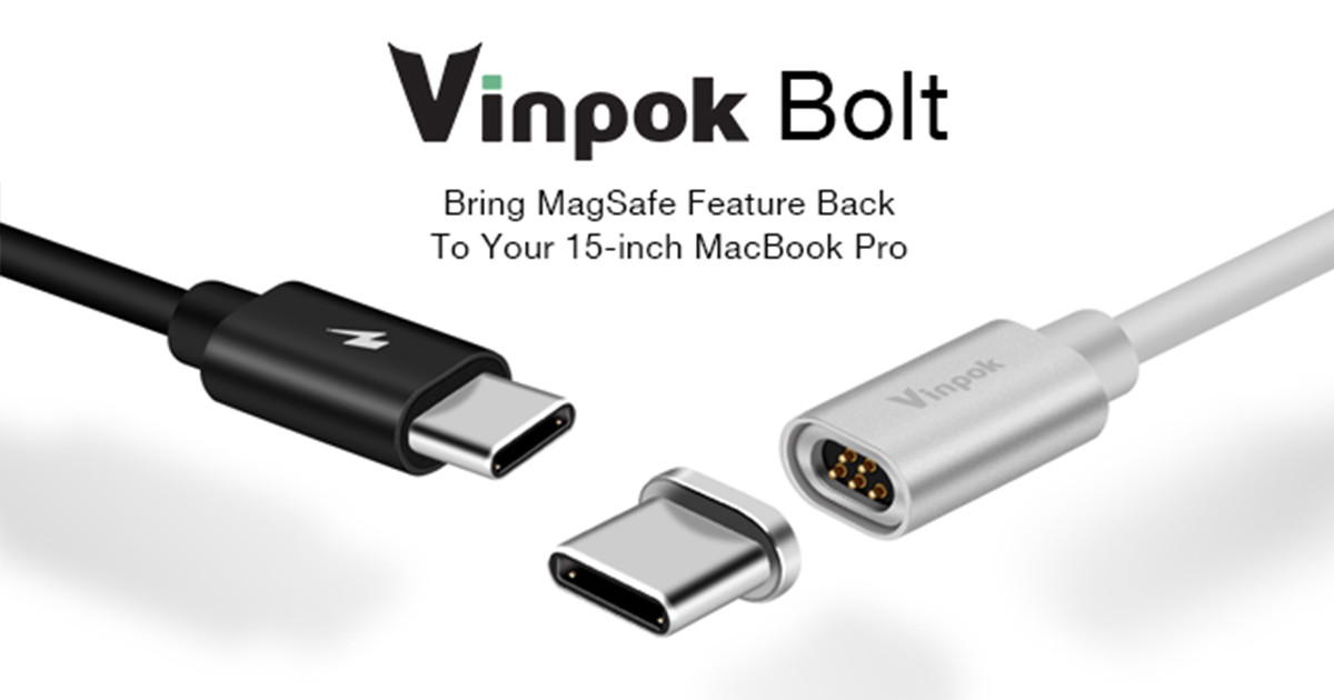 Bolt: 1st Magnetic Cable For MacBook Indiegogo