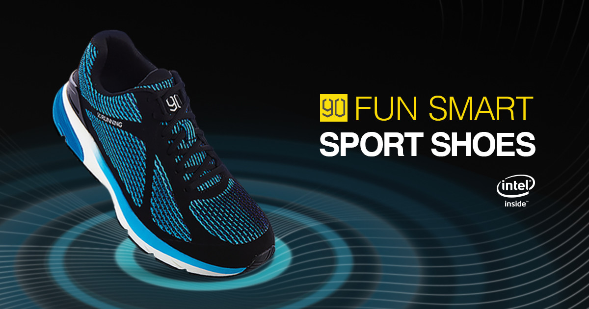 90FUN Smart Sport Shoes | Indiegogo