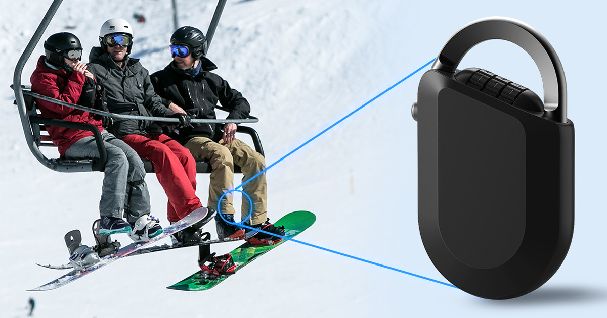 RideEasy: Portable Snowboard Footrest & Lock