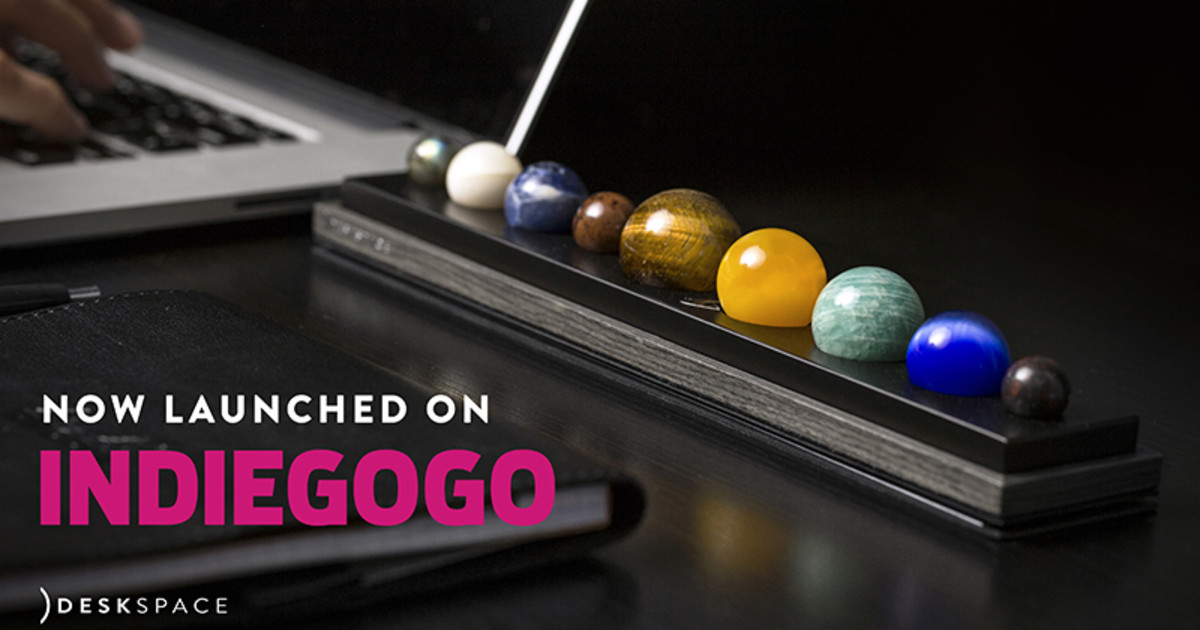 DeskSpace: Handcrafted Solar System Desk Accessory | Indiegogo