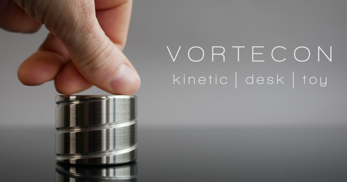 Vortecon Kinetic Desk Toy With Mesmerizing Motion Ingogo