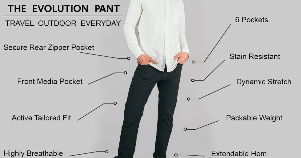 The Evolution Pant- One Pant, Unlimited Potential | Indiegogo