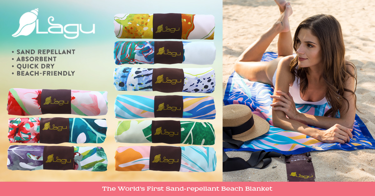 sand repellent beach towel