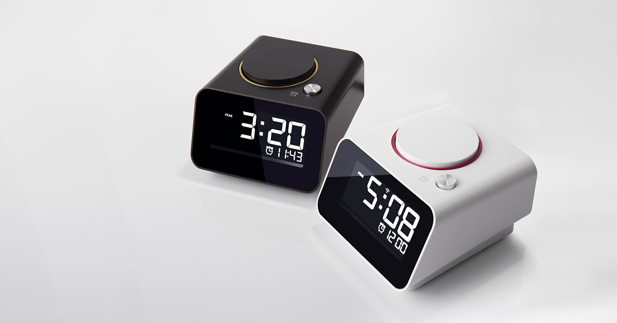 alarm clock compatible with alexa