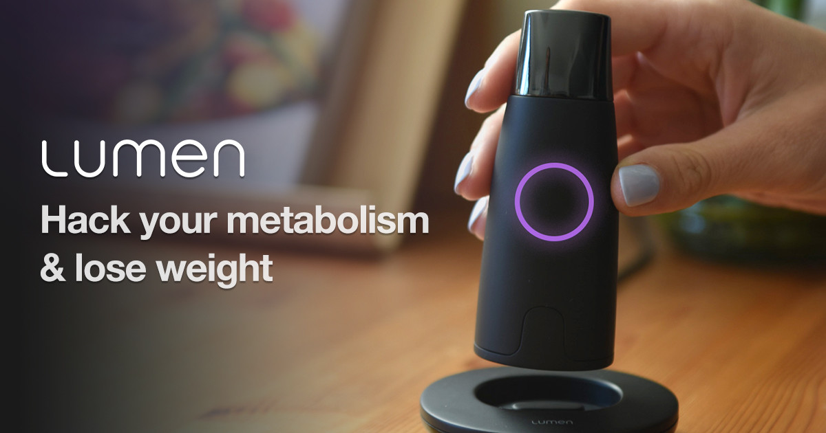 Lumen, the fitness tracker that claims to 'hack' your metabolism
