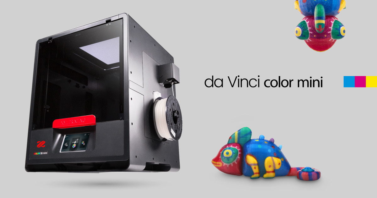 Da Vinci Color Mini Full Color 3d Printer Indiegogo
