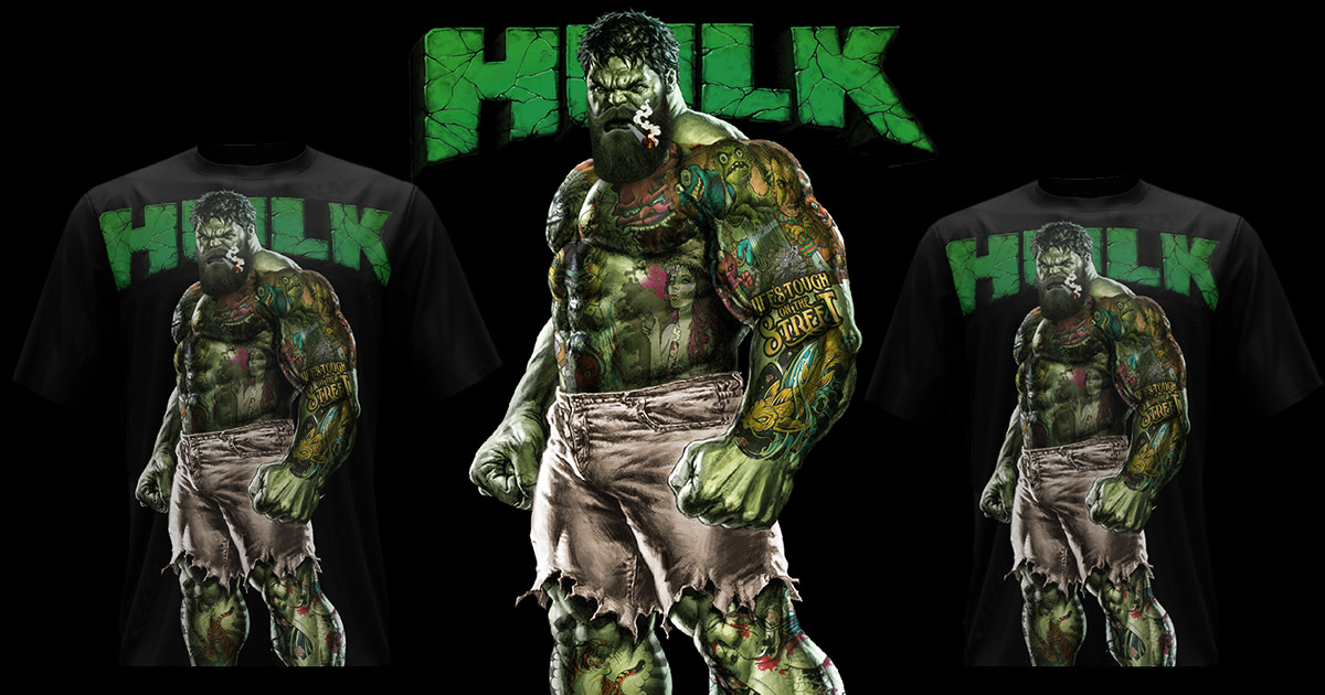 A Rokk Production Custom Design Hulk T-Shirt | Indiegogo