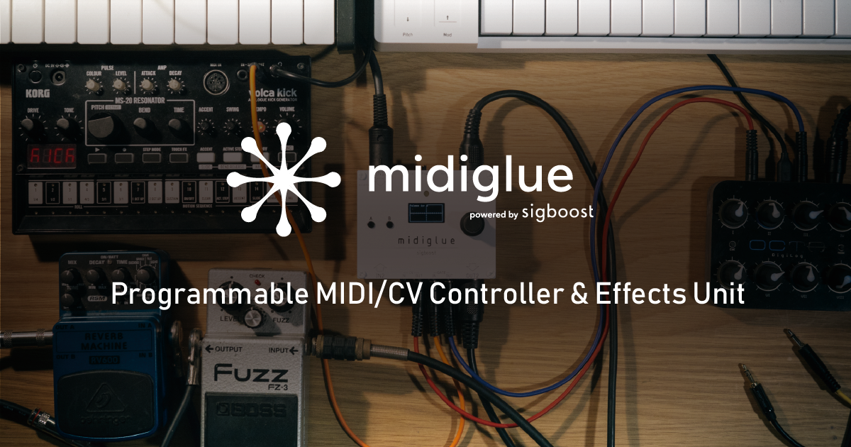 midiglue - Multifunctional MIDI & CV Control Box | Indiegogo