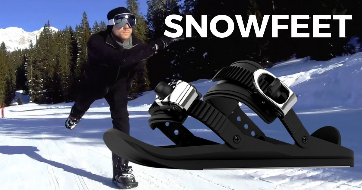 Snowfeet - New Booming Winter Sport | Indiegogo