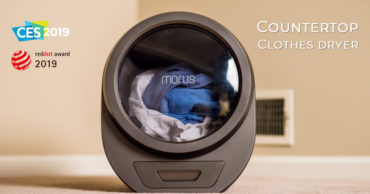 Morus Zero - Ultrafast countertop tumble dryer | Indiegogo