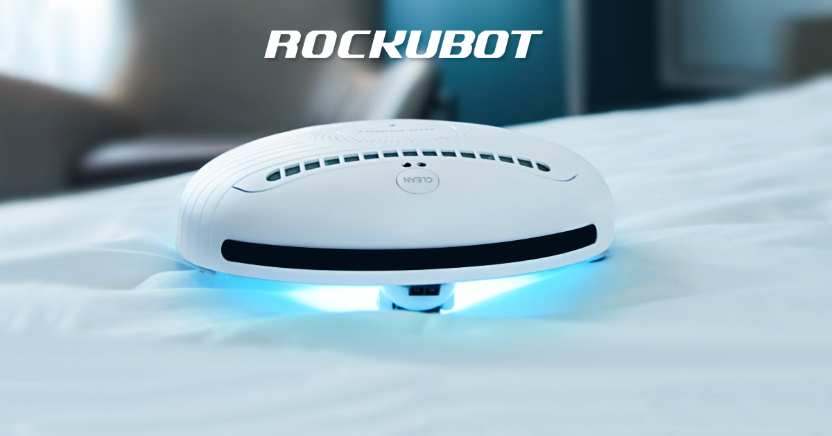 ROCKUBOT: The Music-Playing Bed Cleaning UVC ROBOT | Indiegogo