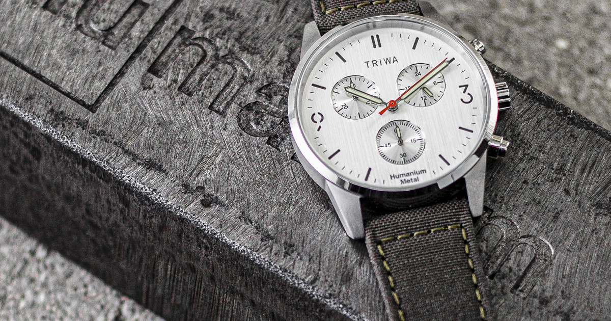 TRIWA TIME FOR PEACE II Humanium Metal Watches | Indiegogo