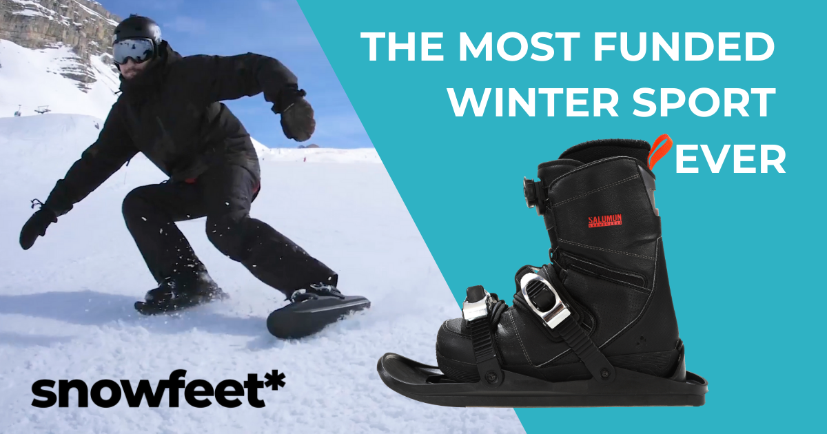 Snowfeet II: Attachments That Turn Shoes Into Skis | Indiegogo