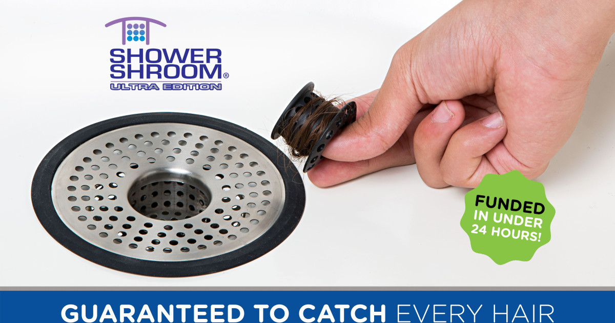 ShowerShroom SHSULT755 Ultra Revolutionary Shower Hair Catcher