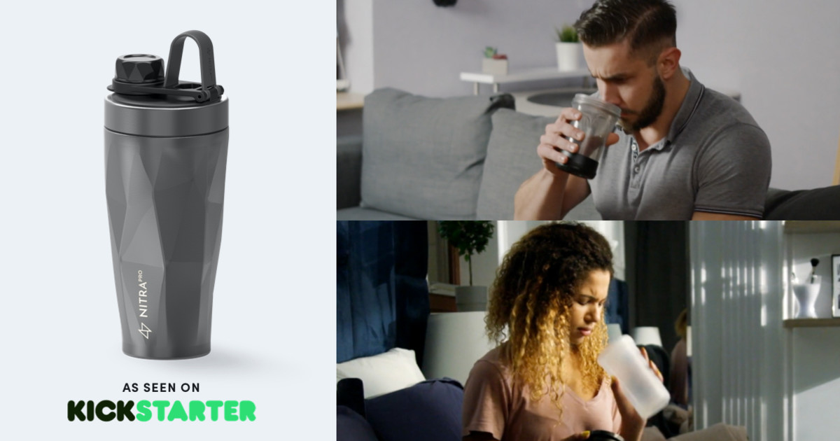 NitraPro Bottle - Durable, Stylish, Hygienic Protein Shaker by NitraPro —  Kickstarter