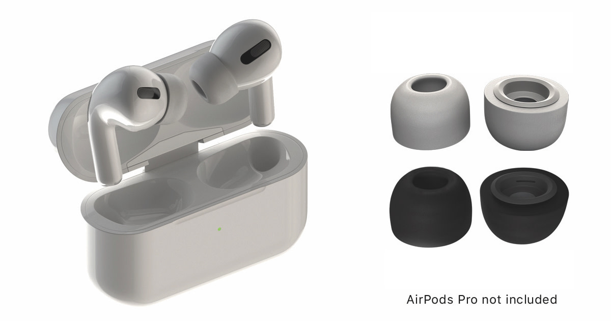 memory foam ear tips for apple airpods pro