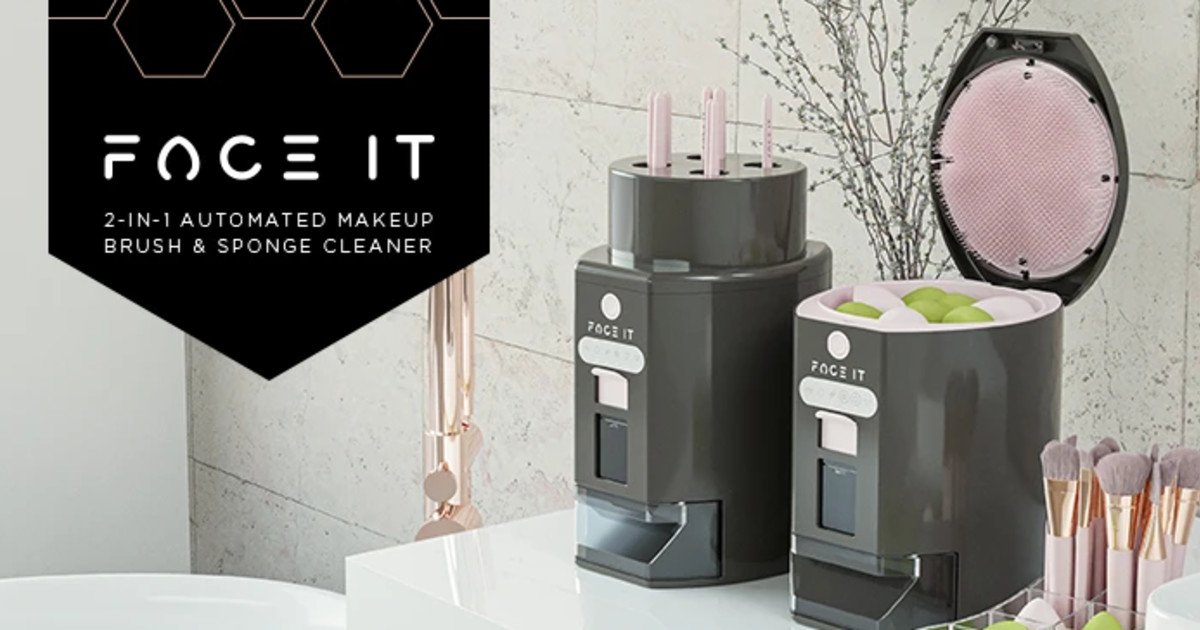 FACE IT - Automated Makeup Brush & Sponge Cleaner