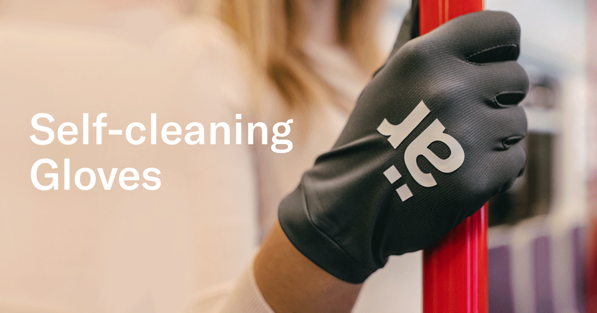 ar gloves self cleaning