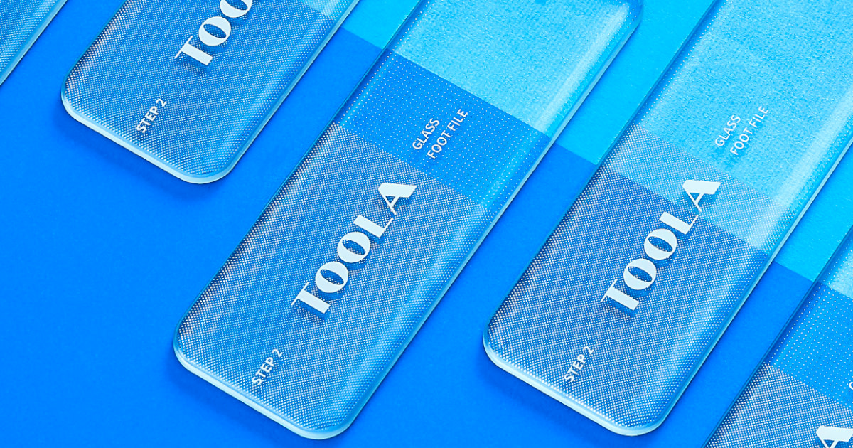 TOOLA : A Non-Irritant 2-Step Foot Care Glass File