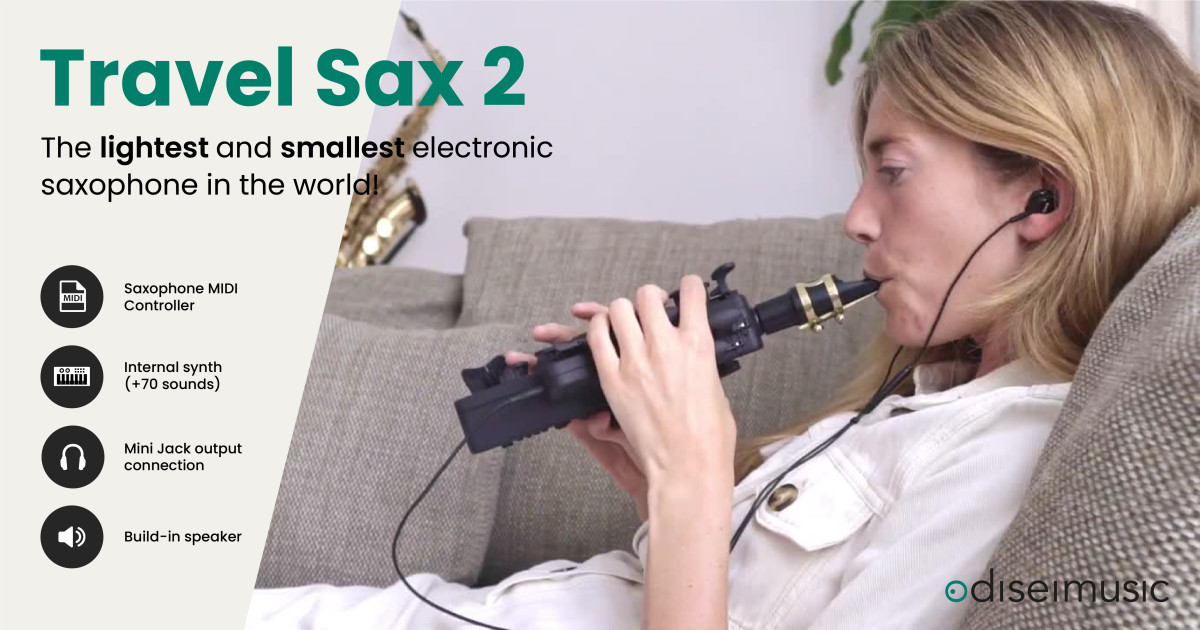 Travel Sax 2 - Reinventing electronic saxophones