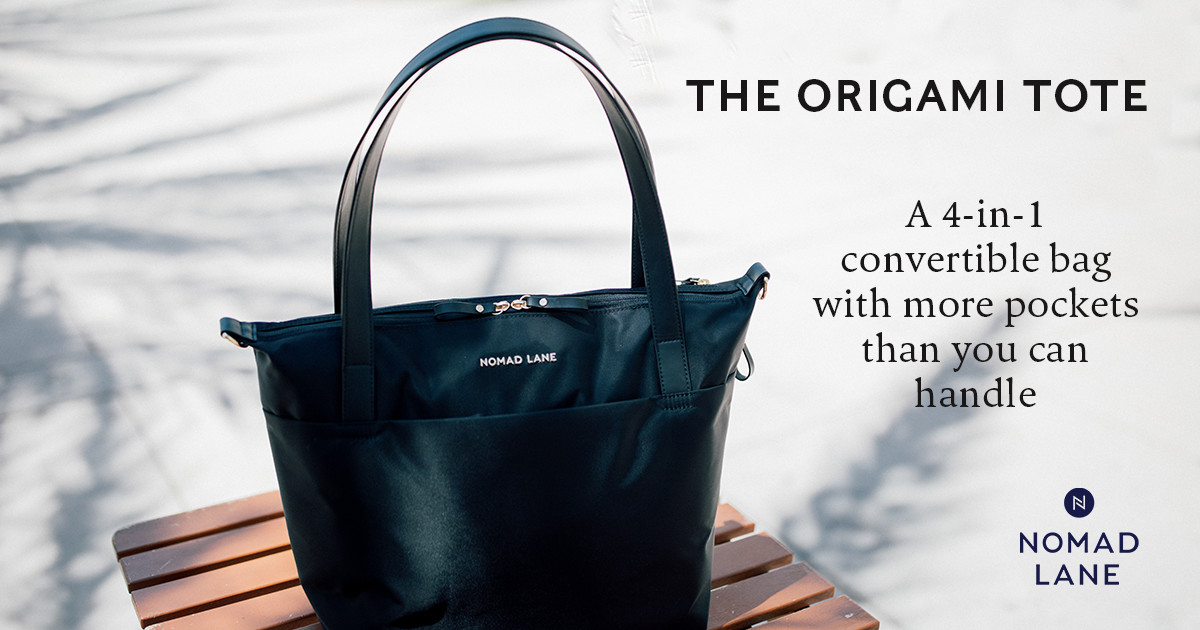 Never to old for Origami Tote Bag