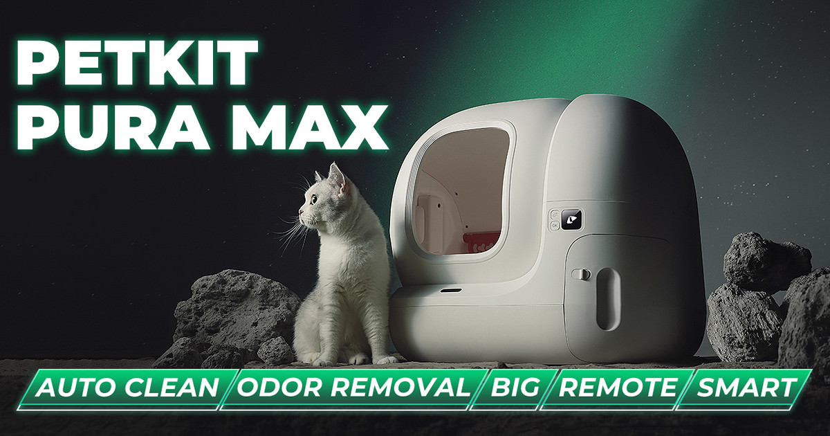 PETKIT PURA MAX: The Self-cleaning Cat Litter Box