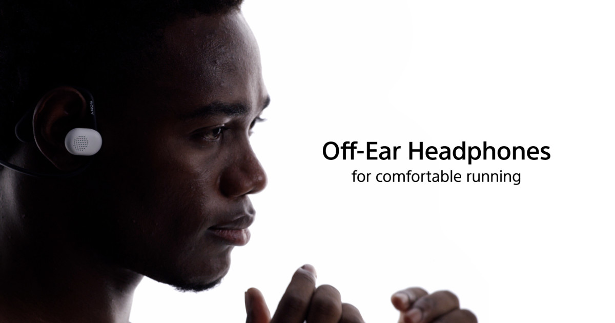 Off-Ear Headphones -for comfortable running -Sony | Indiegogo