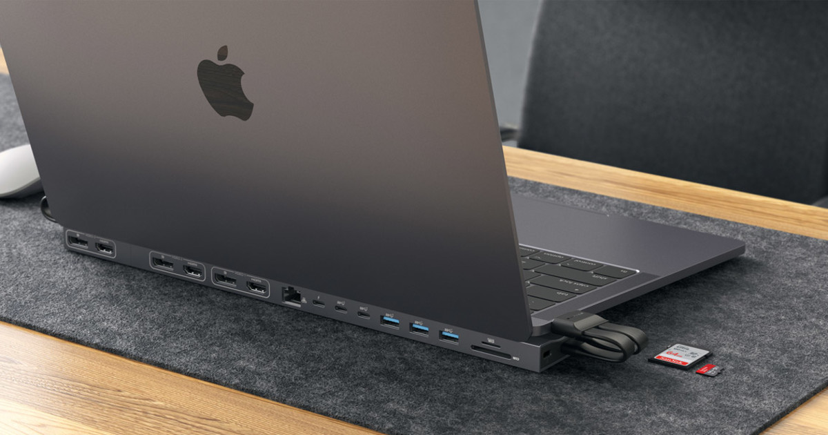 Triple 4K Display Dock for MacBook Pro 2016-2021