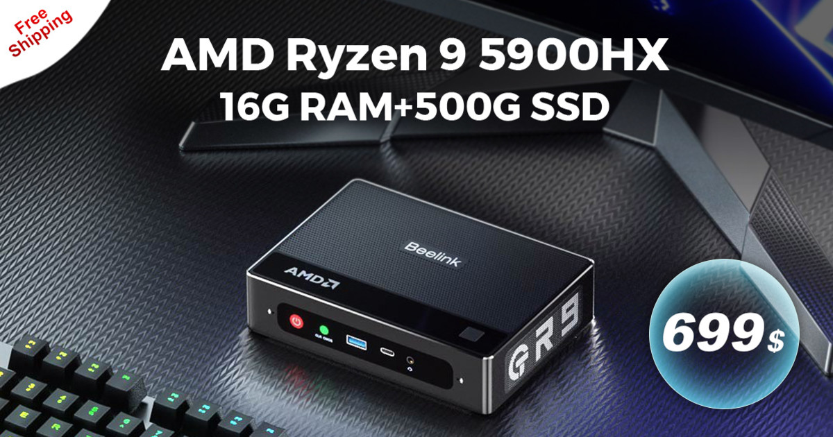 Beelink GTR5: Powerful AMD Ryzen 9 Gaming Mini PC | Indiegogo