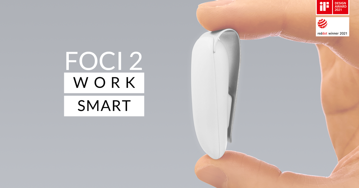 Work Smart Play Hard - FOCI 2 Productivity Tech | Indiegogo