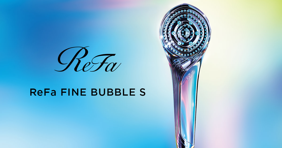 ReFa FINE BUBBLE S: New Revolutionary Shower Head | Indiegogo