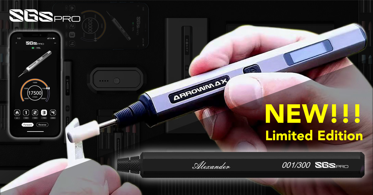 SGS PRO - Smart Mini Electric Engraving & Polishing Pen by