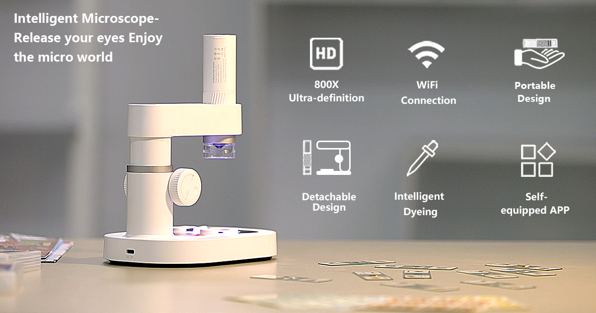 Microscopio digitale portatile BeaverLAB DiProgress M1-A SMART