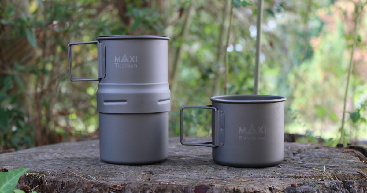 Titanium Hiking Moka Pot, MyClean Coffee Maker | Indiegogo