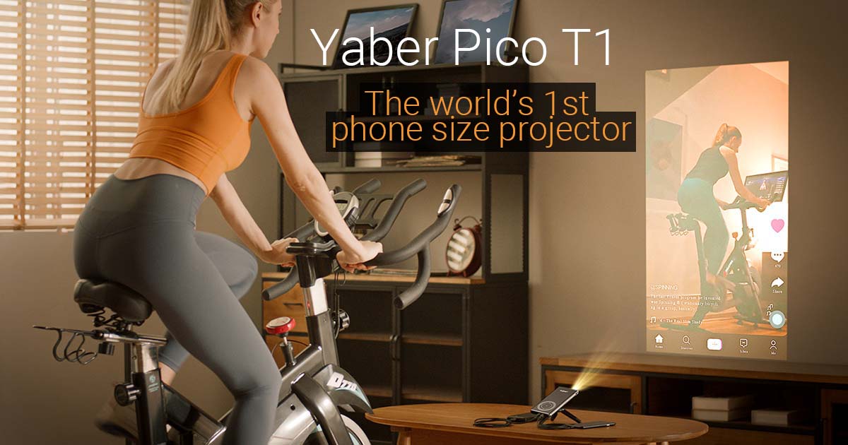 Yaber Pico P1: Portabler Projektor in der Größe eines Smartphones