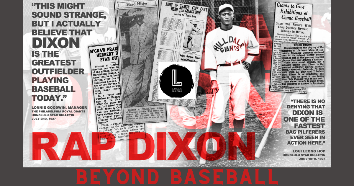 Rap Dixon: Beyond Baseball - Did you know Rap Dixon was one of the