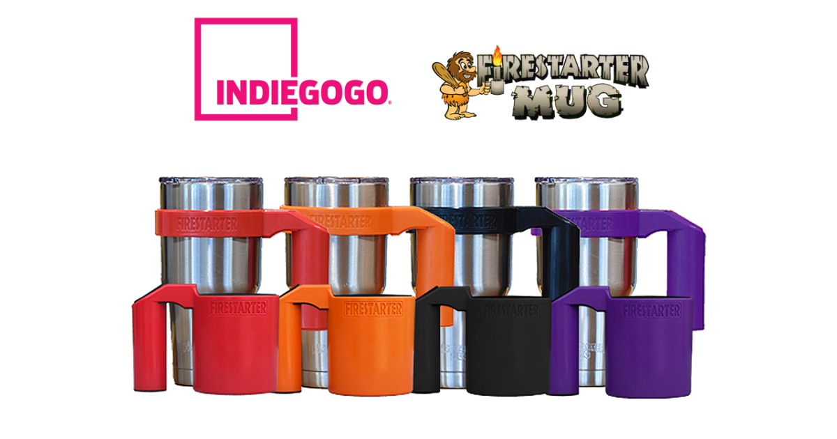 Firestarter Mug with Handle and slider lid