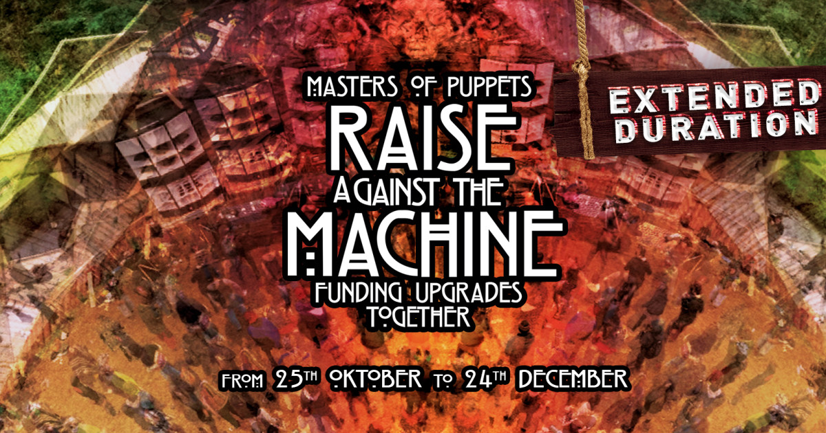 Masters Of Puppets: Raise Against The Machine | Indiegogo