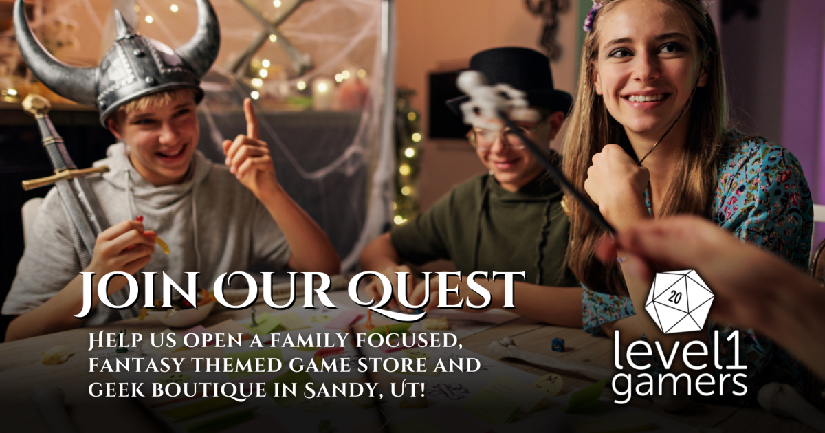 Join Our Quest to Open a Fantasy Game Store in UT Indiegogo