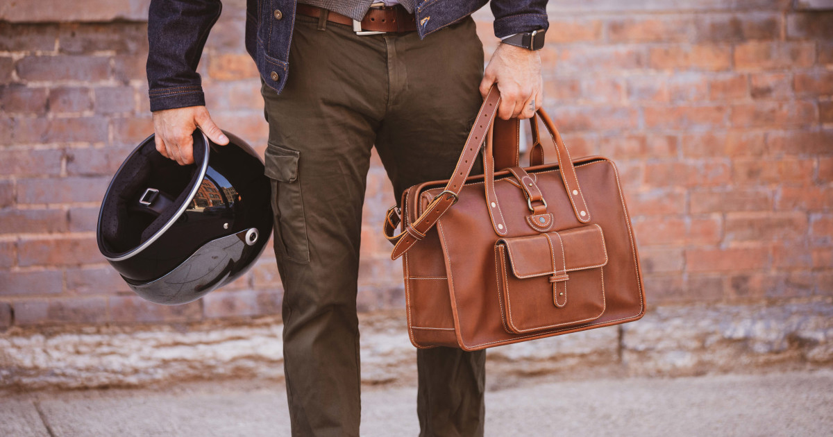 The Gladstone Leather Bags and Accessories by Pad and Quill