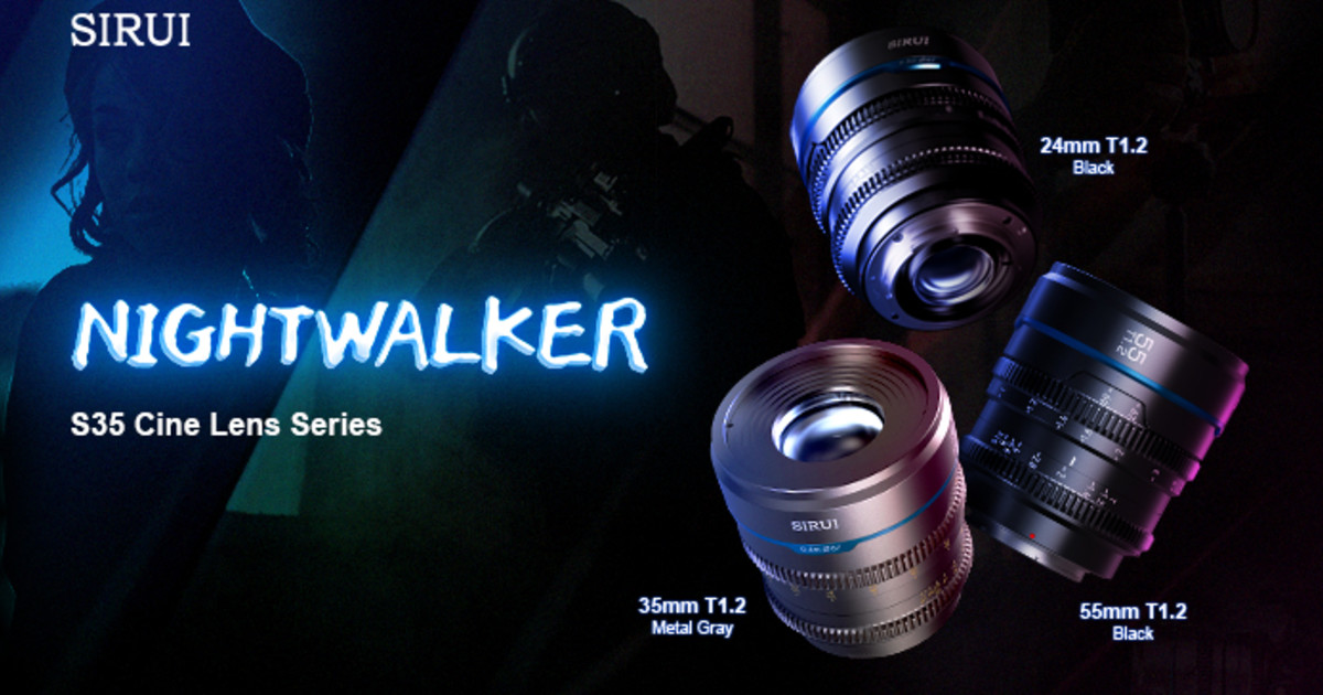 SIRUI Night Walker T1.2 S35 Cine Lens Series | Indiegogo