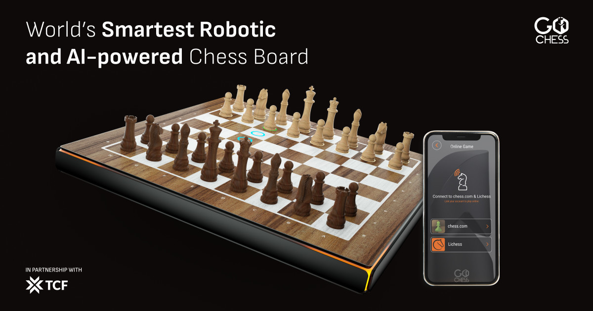 AI Intelligent Chess Man-machine Battle Automatic Magnetic High-end  Electronic Chess Board Children's Students