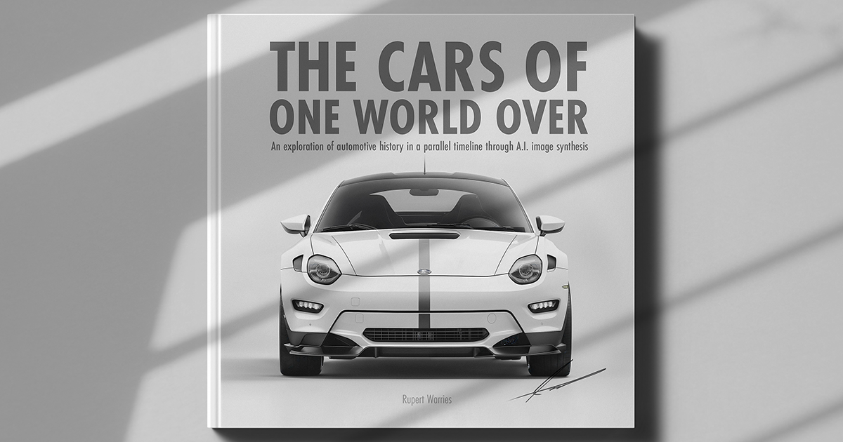 The Cars of One World Over AI Automotive Artbook Indiegogo