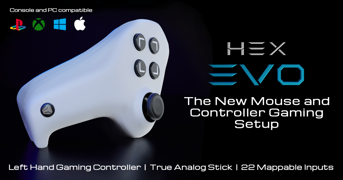 Hex Evo: The New Mouse and Controller Gaming Setup