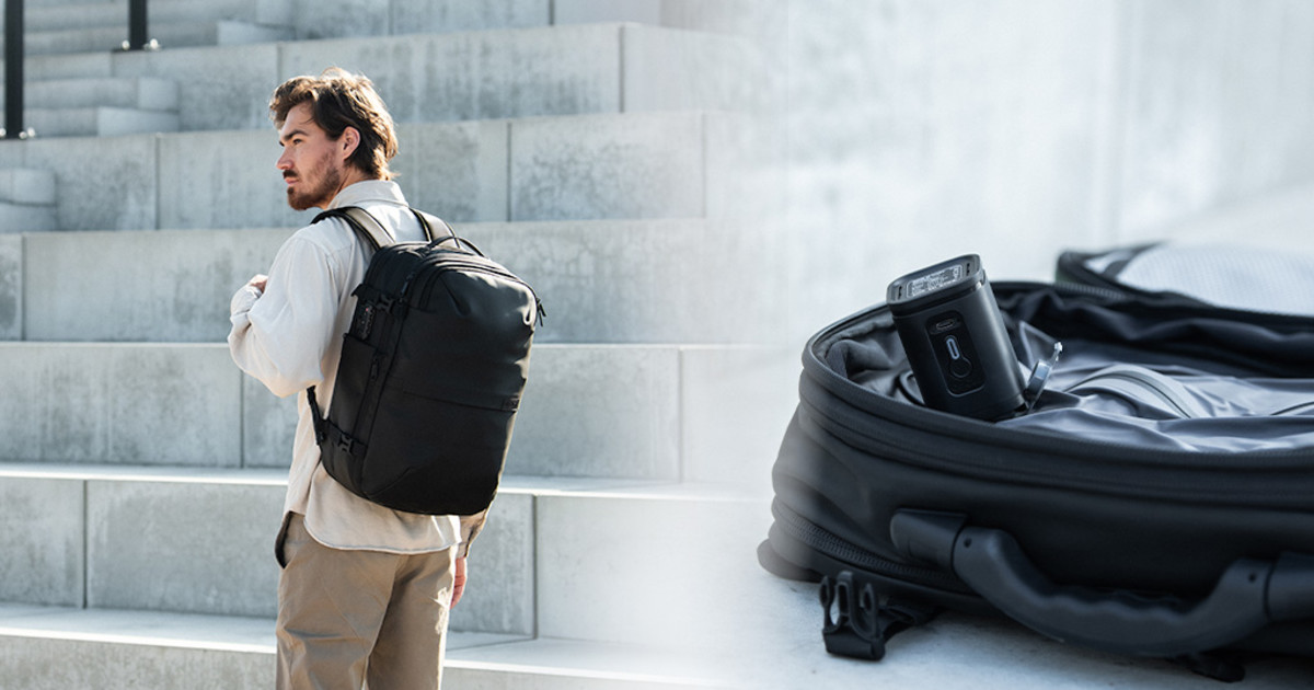 Airback - Backpack with Built-in Compression Tech