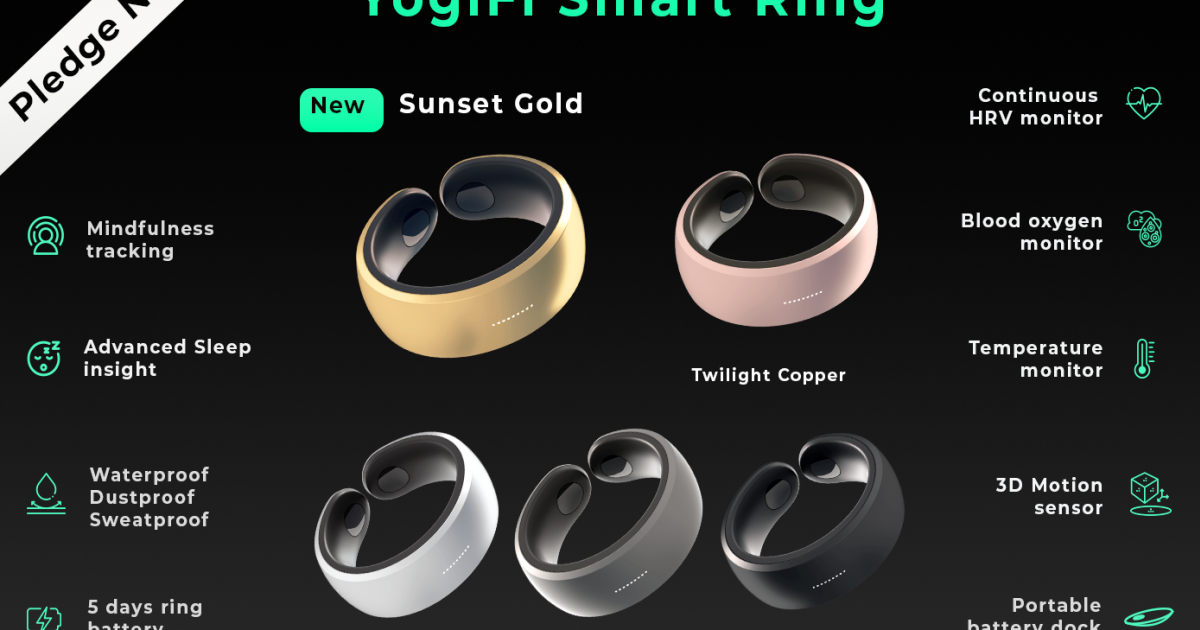 Introduce Rogbid Smart Ring- Wellness at Your Finger. #rogbid #smartri